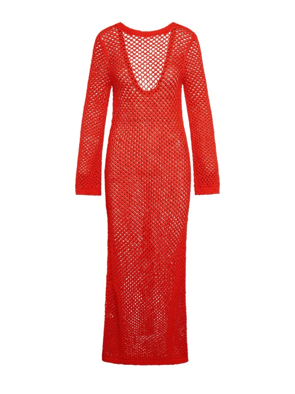 Cozumel dress in chili pepper